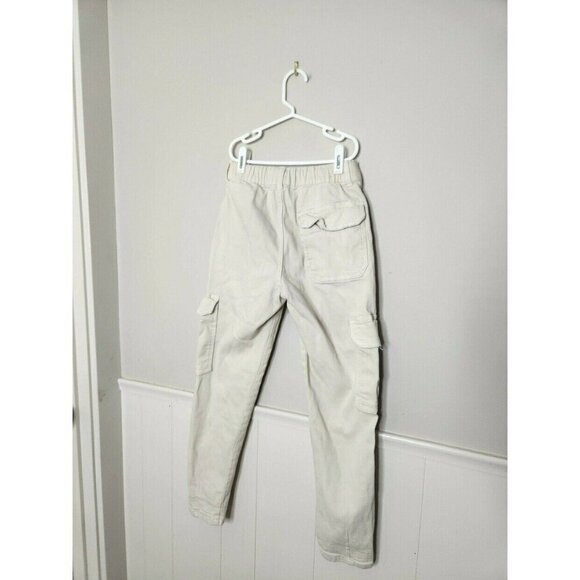 ZARA Cream Cargo Pants - Picture 5 of 6